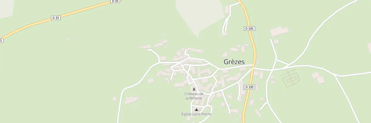 Plan du 5020 Le Bourg à Grèzes