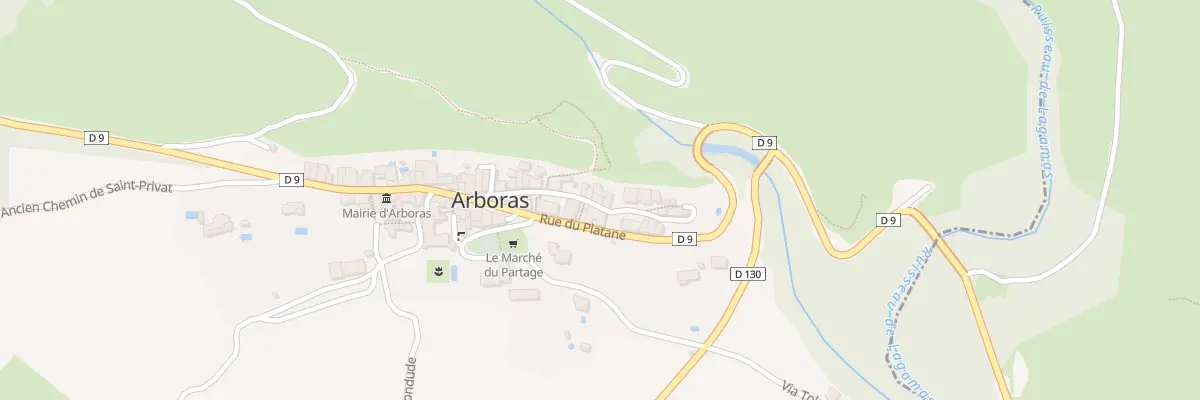 Plan du 19 Imp Boutonnet à Arboras