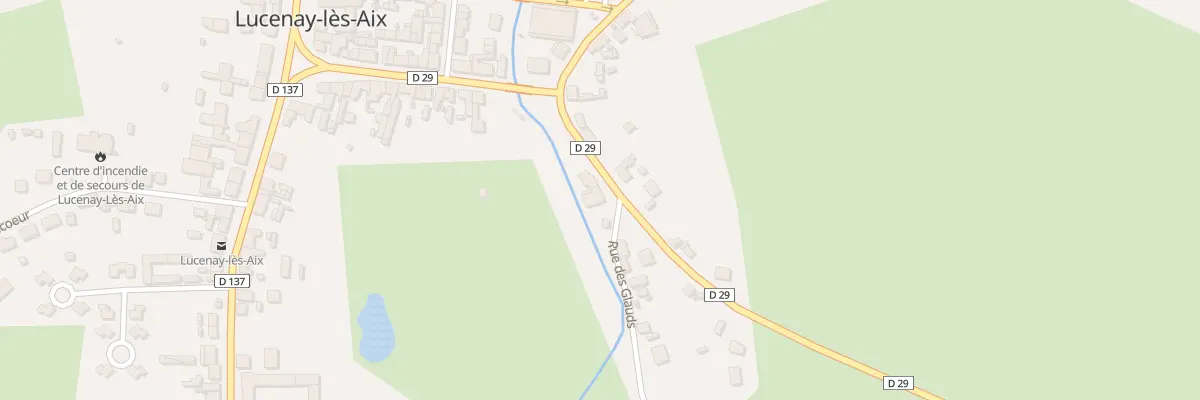 Plan du 4 Rue de la Croix Valence à Lucenay-lès-Aix