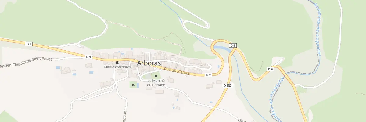 Plan du 23 Imp Boutonnet à Arboras