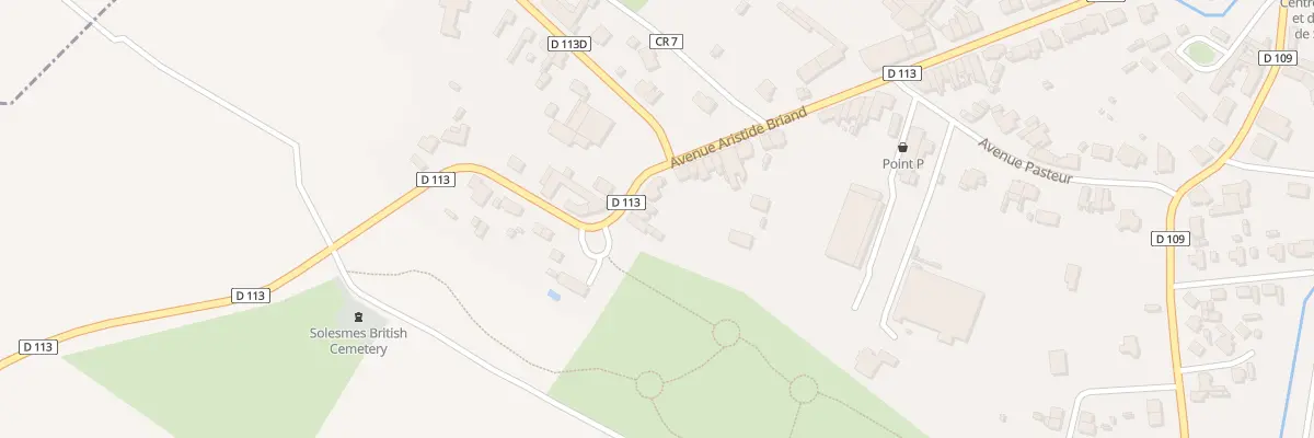 Plan du 67 Av Aristide Briand à Solesmes