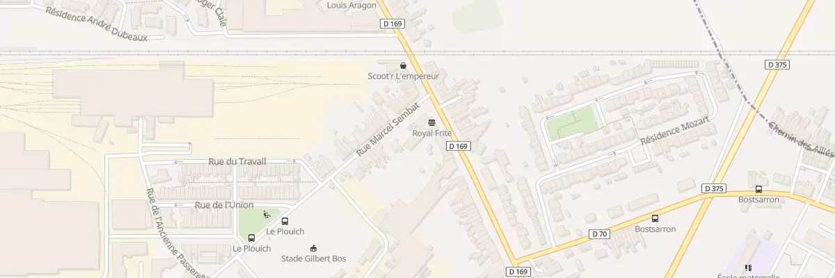 Plan du 50A Rue Henri Durre à Raismes