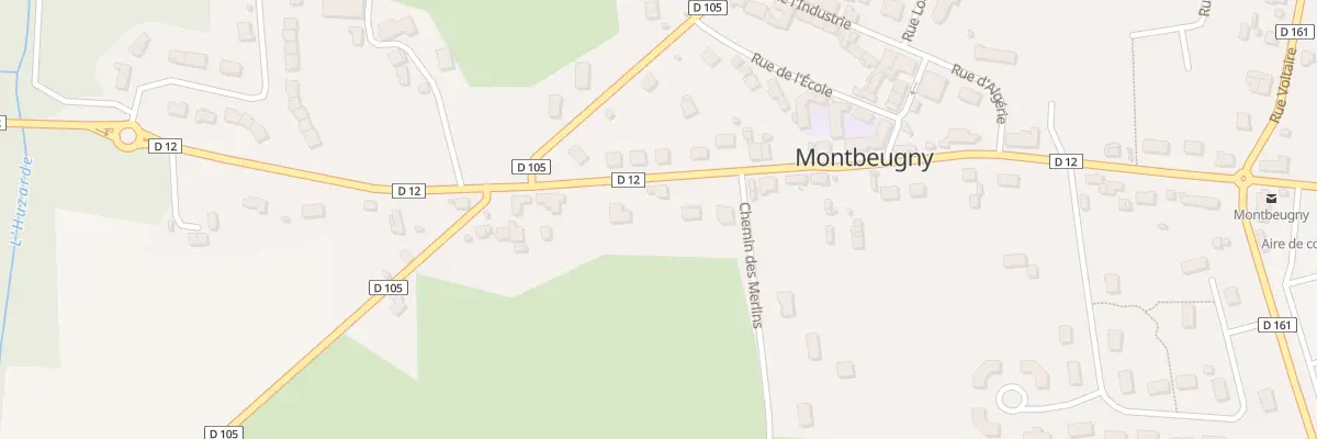 Plan du 26 Rue de l’Agriculture à Montbeugny