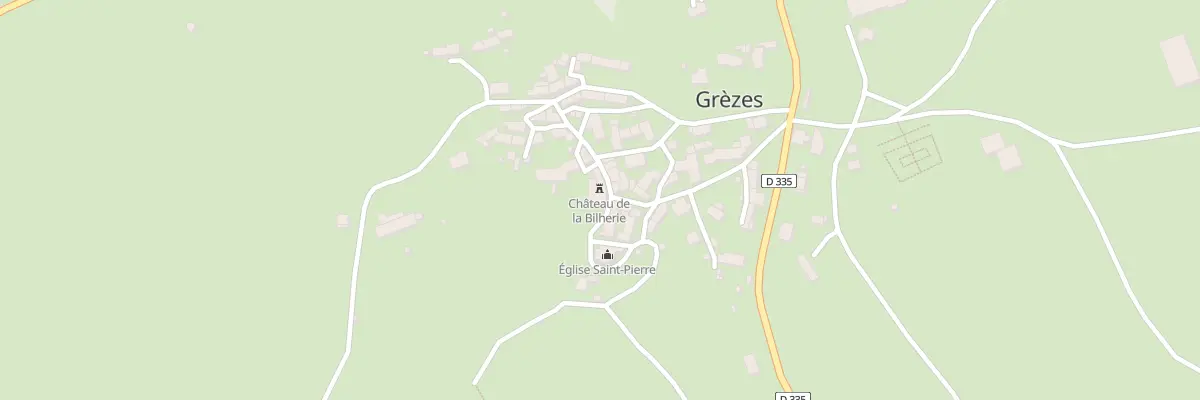 Plan du 5033 Le Bourg à Grèzes