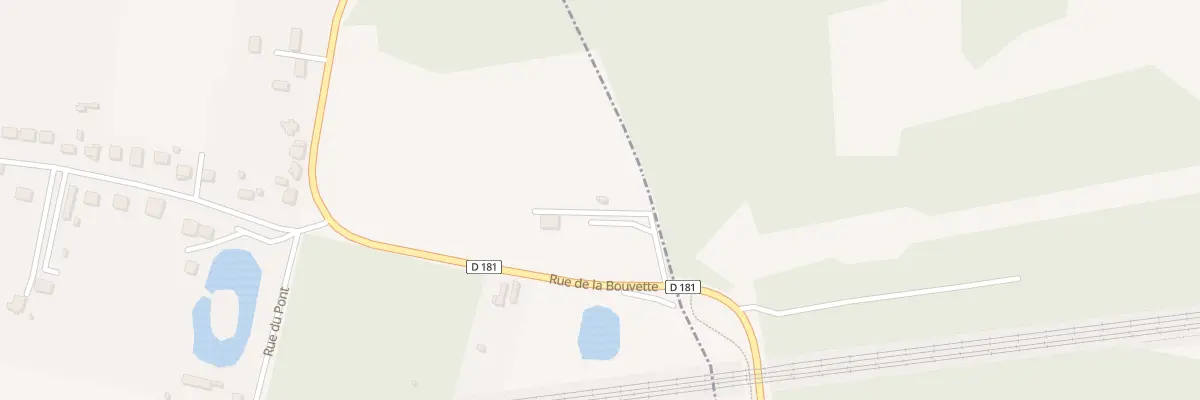 Plan du 9030 Rue de la Bouvette à Épineau-les-Voves