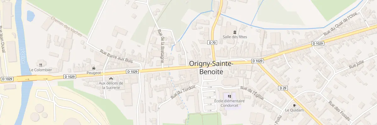 Plan du 65 Rue Pasteur à Origny-Sainte-Benoite