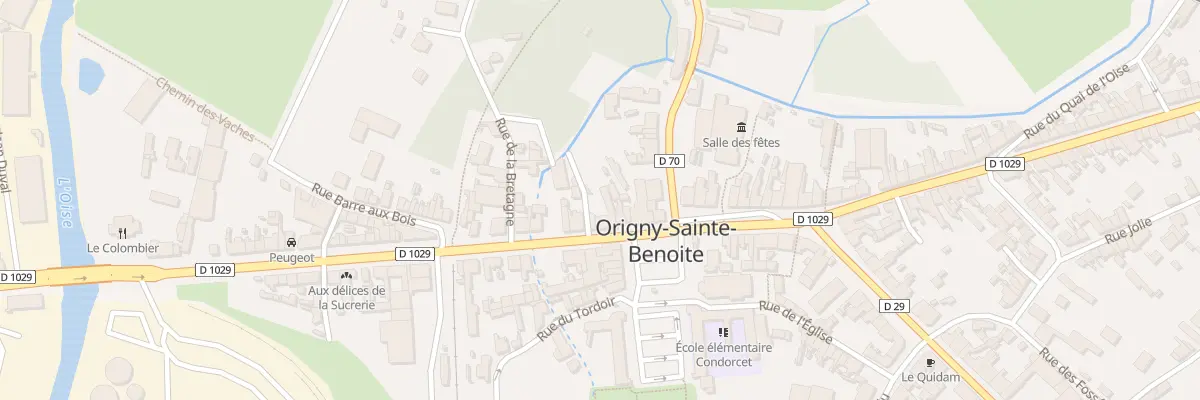 Plan du 67 Rue Pasteur à Origny-Sainte-Benoite