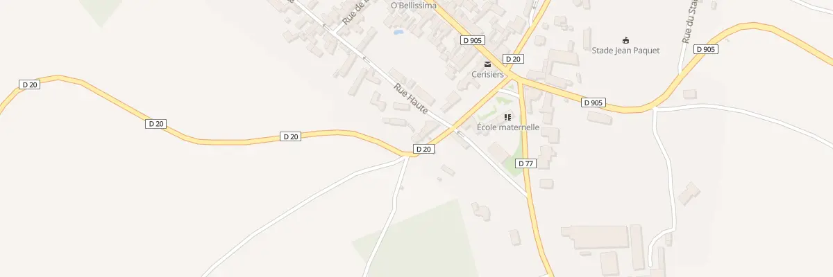 Plan du 6 Rte de Joigny à Cerisiers