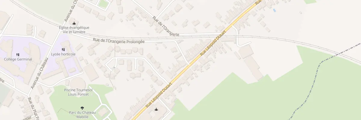 Plan du 377 Rue Leopold Dussart à Raismes