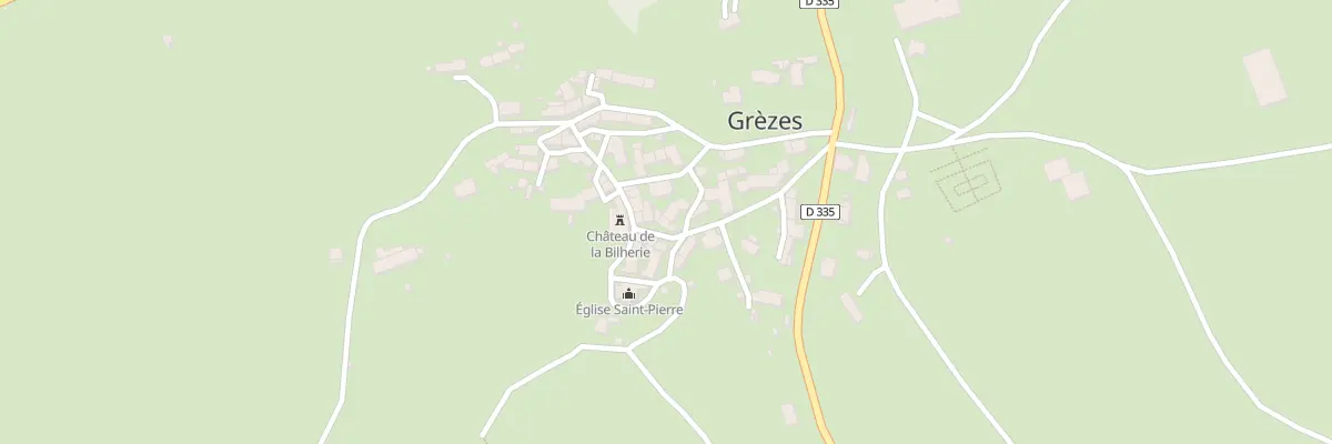 Plan du 5035 Le Bourg à Grèzes