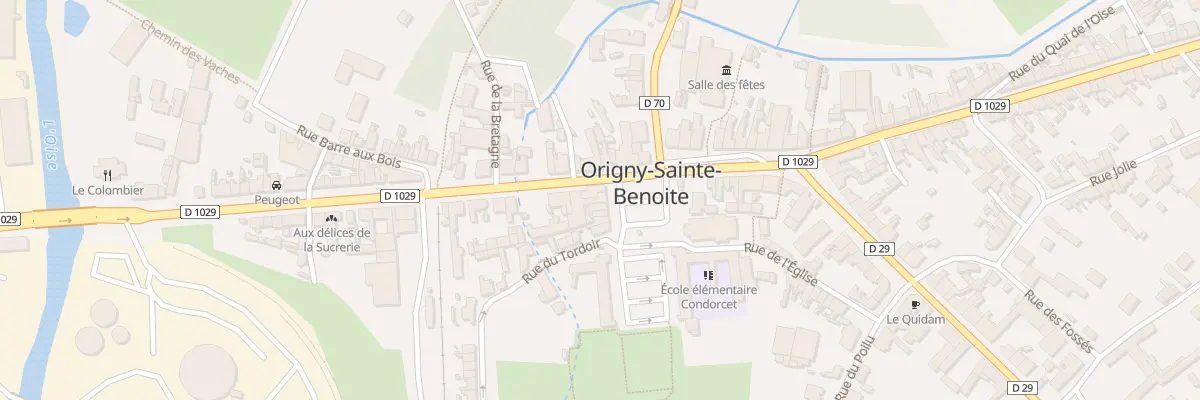 Plan du 23 Pl Jean Mermoz à Origny-Sainte-Benoite