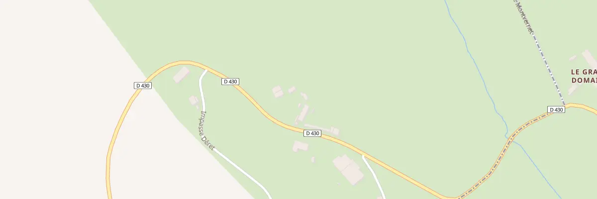 Plan du 60 Rte de St Gérand à St Félix à Sanssat