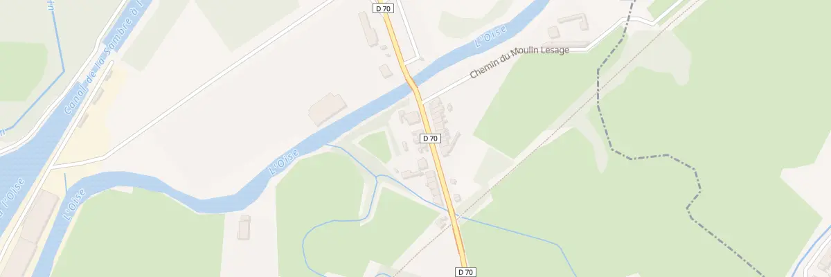 Plan du 29 Rue du Sergent Faglain à Origny-Sainte-Benoite