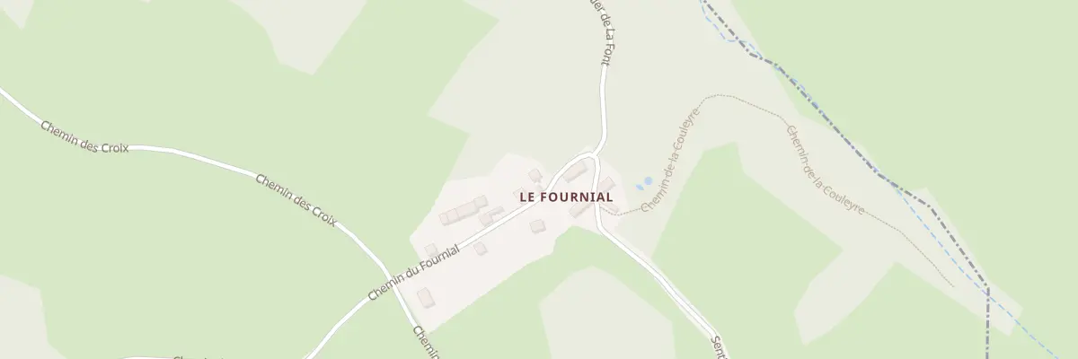 Plan du 5053 Le Fournial à Sainte-Catherine