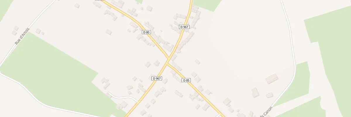 Plan du 43 Rue de la Croisette à Beuvardes