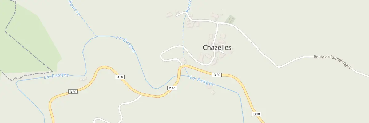 Plan du 5014 Le Bourg à Chazelles