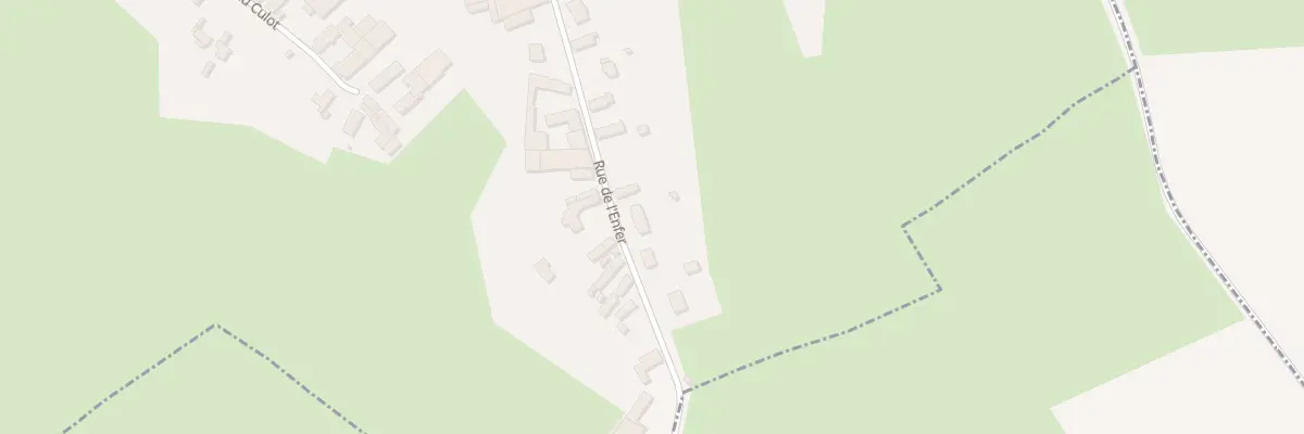 Plan du 14 Rue de l’Enfer à Reumont