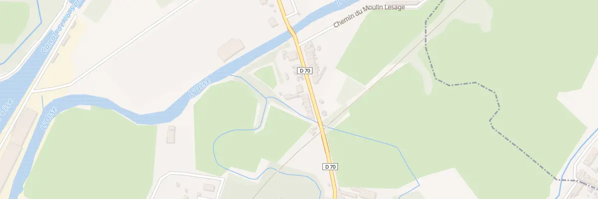 Plan du 23 Rue du Sergent Faglain à Origny-Sainte-Benoite