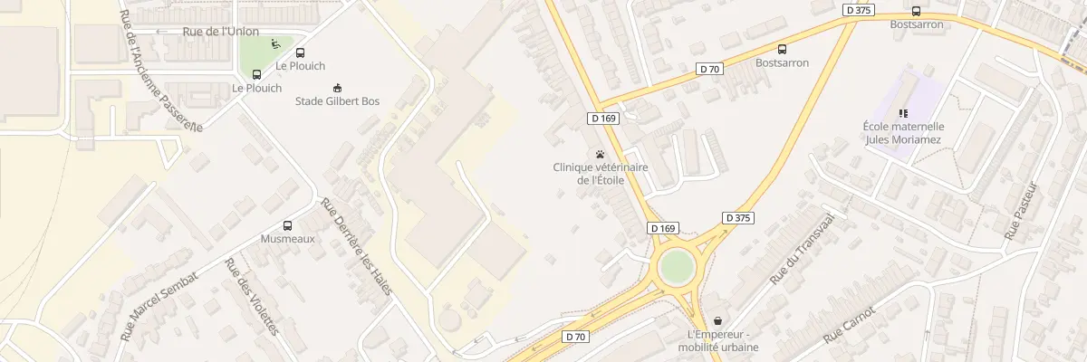 Plan du 94 Rue Henri Durre à Raismes