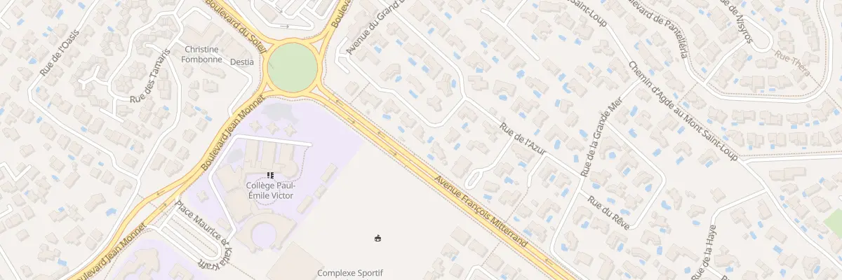 Plan du 15 Rue Capitaine Victor Escande à Agde