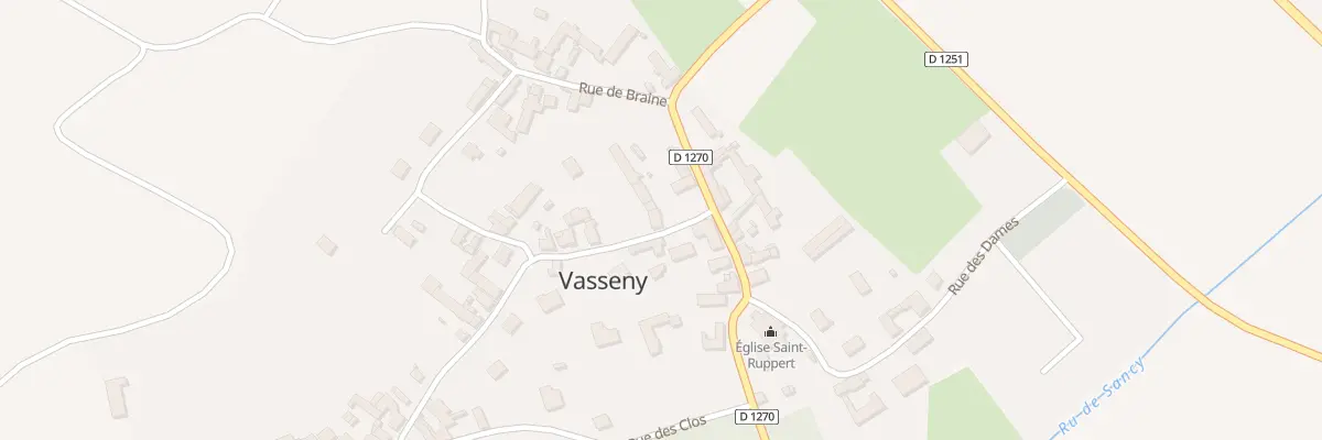 Plan du 23 Gr Grande Rue à Vasseny