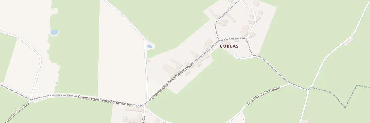 Plan du 5228 Cublas à Trézioux