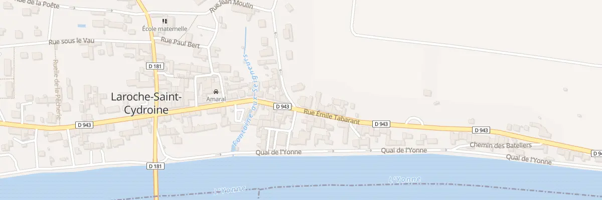 Plan du 37 Rue Emile Tabarant à Laroche-Saint-Cydroine