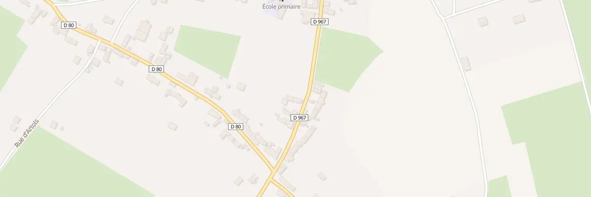 Plan du 8 Rue de la Croisette à Beuvardes