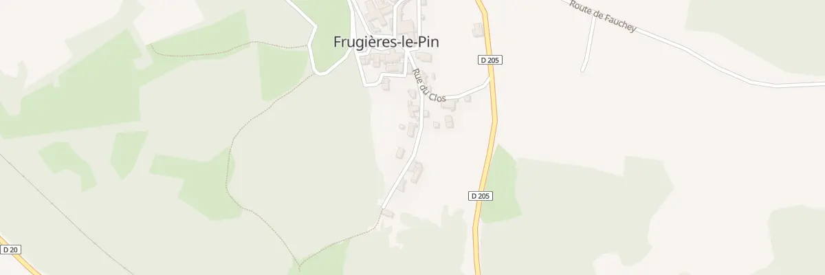 Plan du 4 Imp de la Pétarelle à Frugières-le-Pin