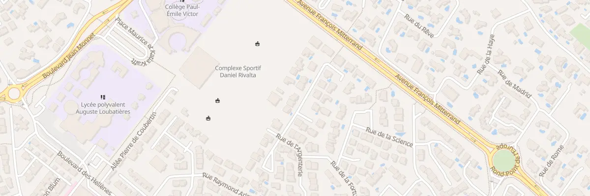 Plan du 7 Rue du Dr Andre Nespoulous à Agde