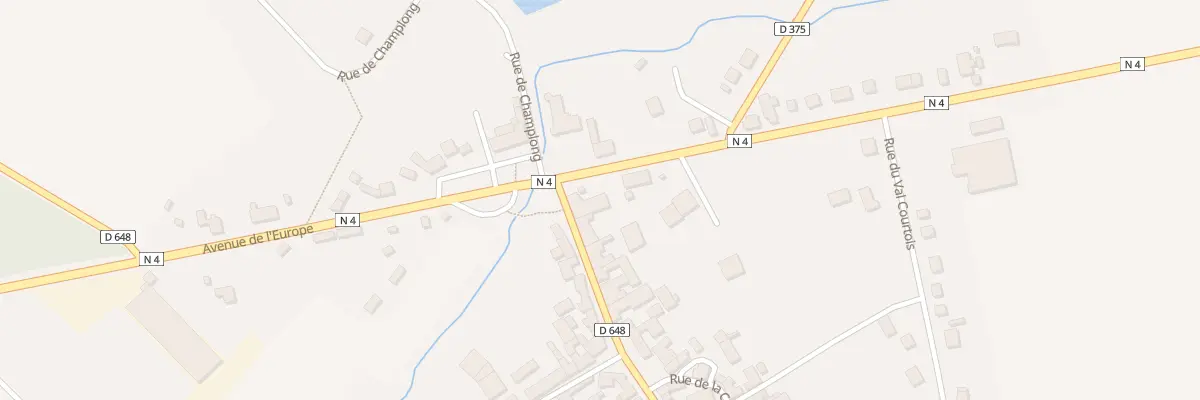 Plan du 1 Rue du Capitaine Vaillant à Courgivaux