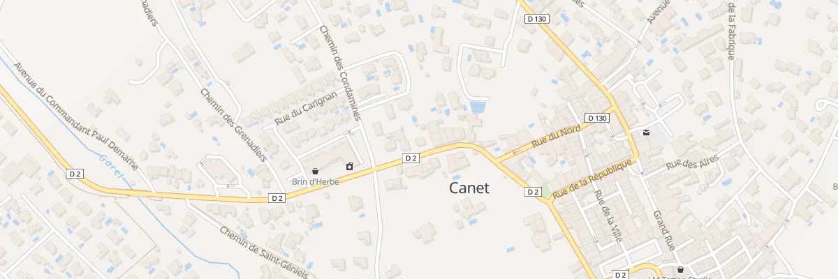 Plan du 294 Av Paul Demarne à Canet