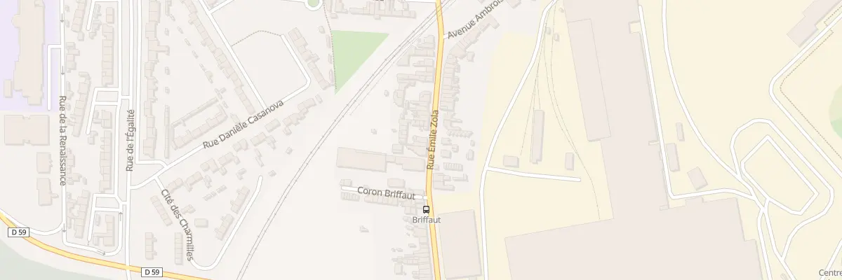 Plan du 85 Rue Emile Zola à Trith-Saint-Léger
