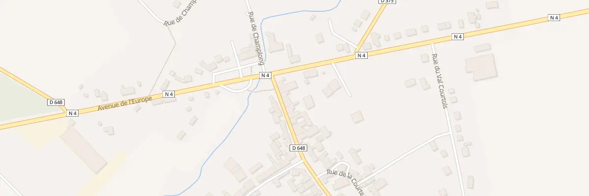 Plan du 3 Rue du Capitaine Vaillant à Courgivaux