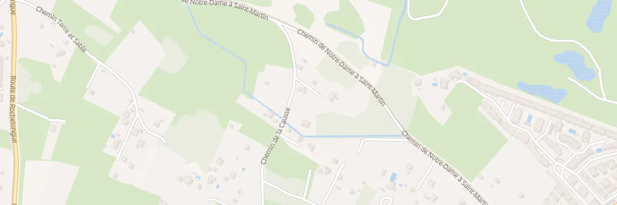 Plan du 1510 Che de la Causse à Agde