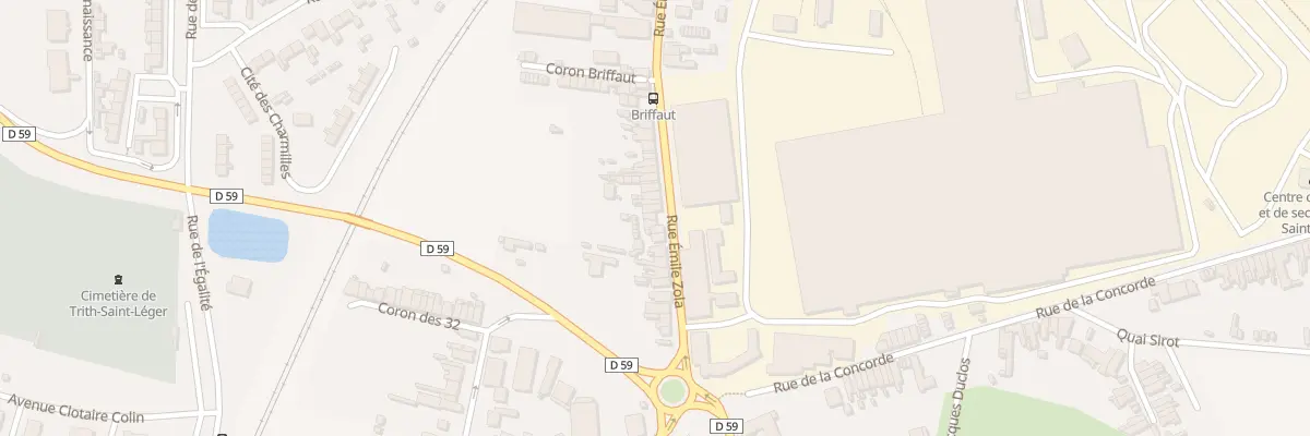 Plan du 35A Rue Emile Zola à Trith-Saint-Léger
