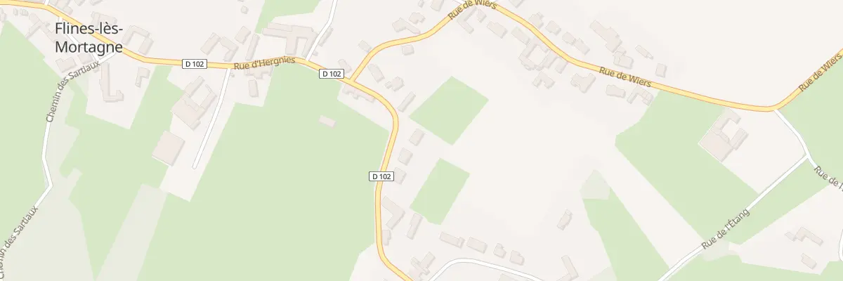 Plan du 79 Rue d’Hergnies à Flines-lès-Mortagne