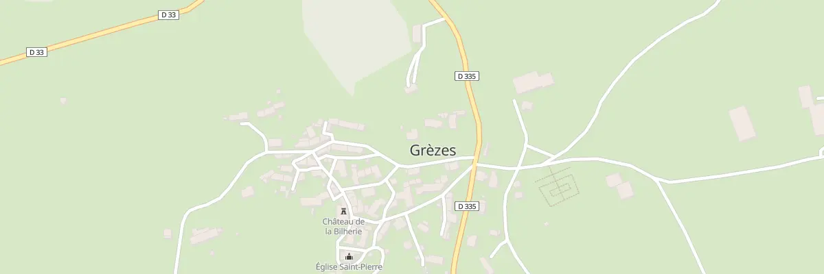 Plan du 5029A Le Bourg à Grèzes