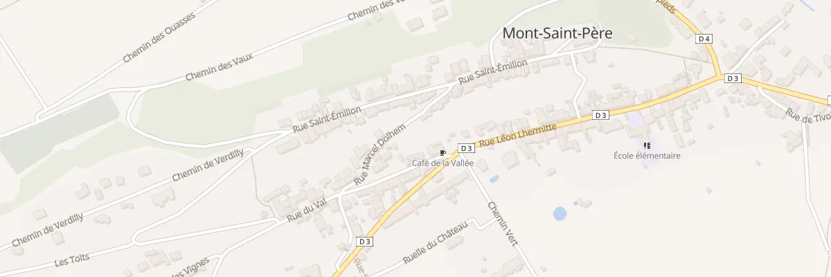 Plan du 4 Rue du Val à Mont-Saint-Père