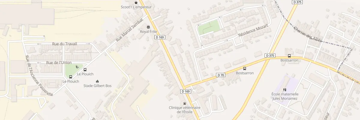 Plan du 3 Rue H Durre Res Mozart à Raismes