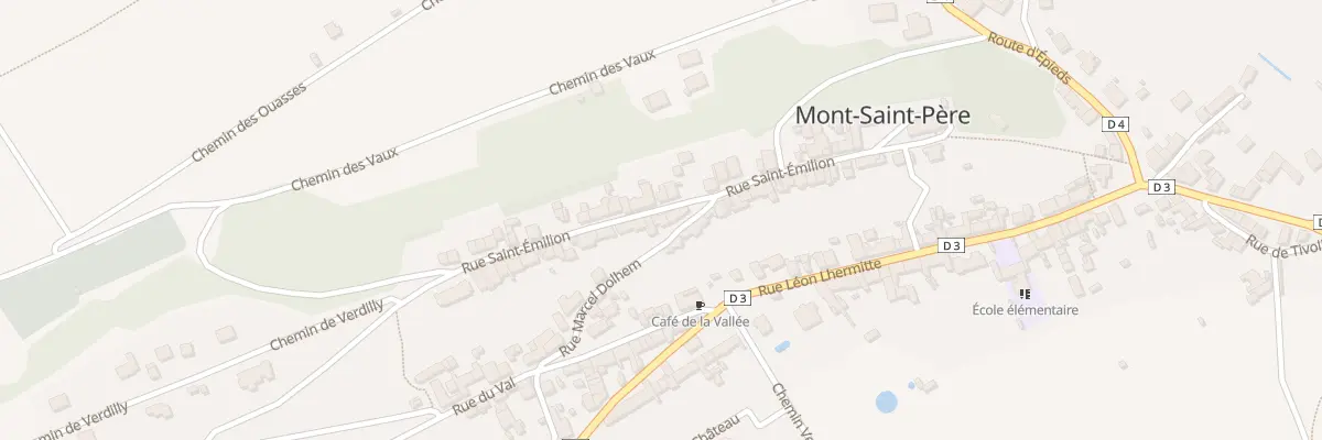 Plan du 30 Rue Saint-emilion à Mont-Saint-Père