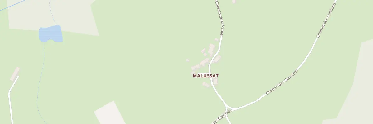 Plan du 5312 Malussat à Trézioux