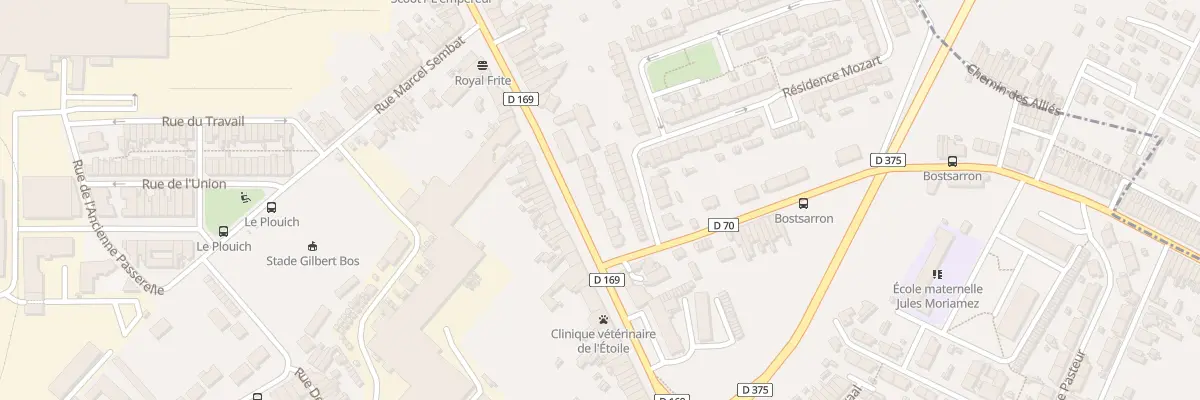 Plan du 9 Rue H Durre Res Mozart à Raismes