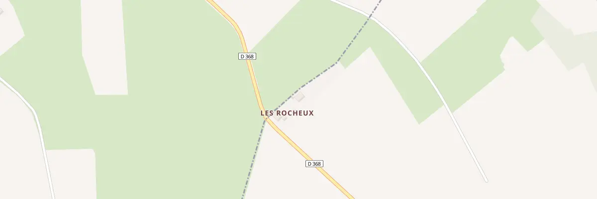 Plan du 992 Les Rocheux à Bruille-Saint-Amand