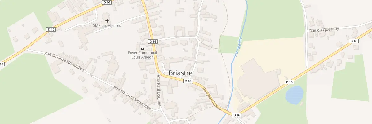 Plan du 1B Rue Jean Jaures à Briastre