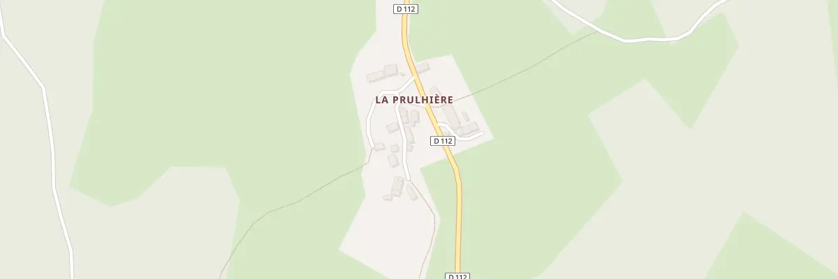 Plan du 5292 La Prulhiere à Auzelles