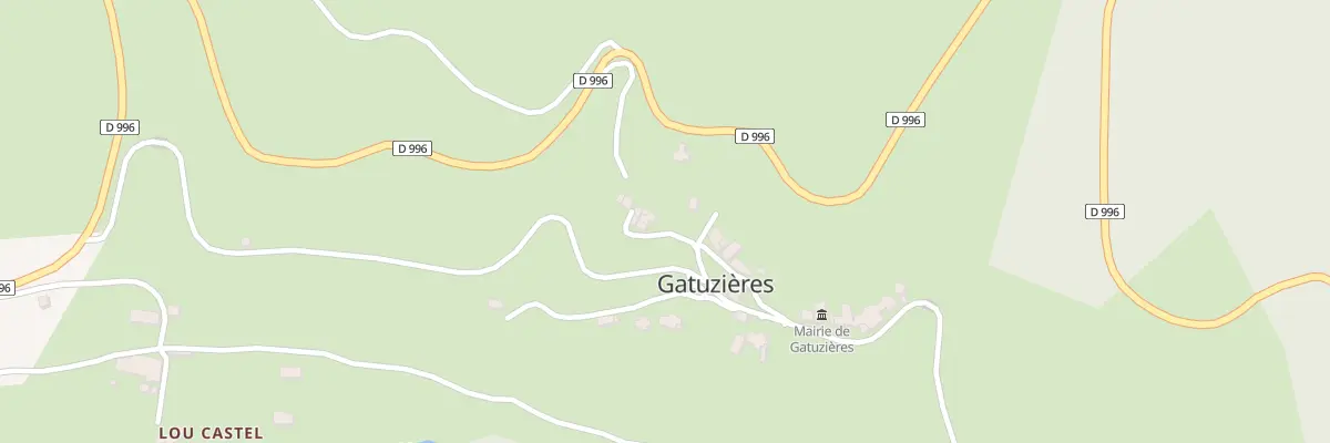 Plan du 5001 Gatuzières Village à Gatuzières