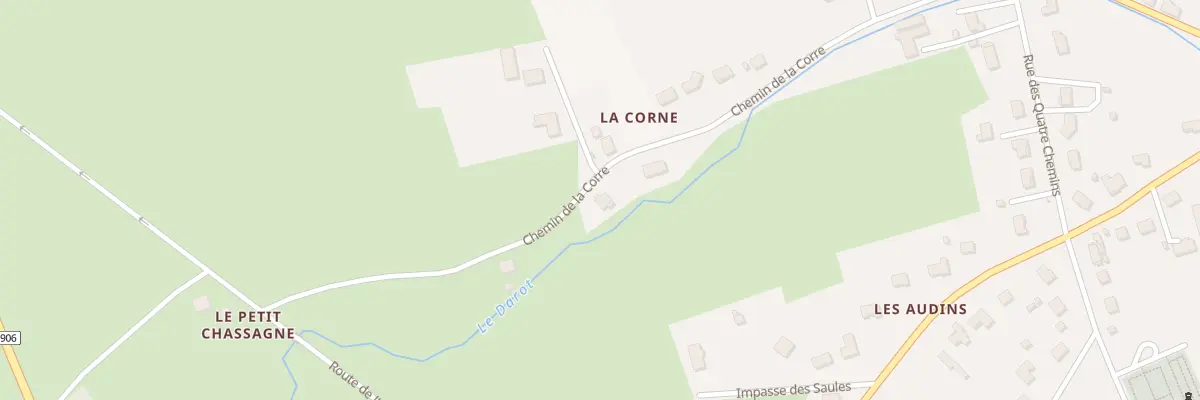 Plan du 7 Chem de la Corre à Mariol