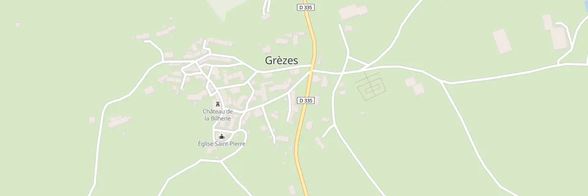 Plan du 5047 Le Bourg à Grèzes