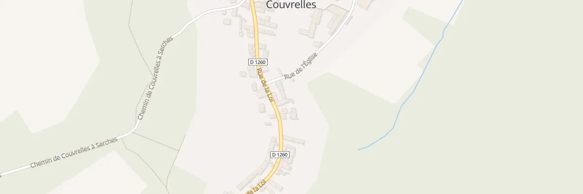 Plan du 28 Rue de la Loi à Couvrelles